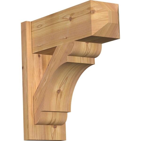 Ekena Millwork Olympic Smooth Craftsman Outlooker, Western Red Cedar, 7 1/2"W x 20"D x 20"H OUT08X20X20OLY04SWR - main